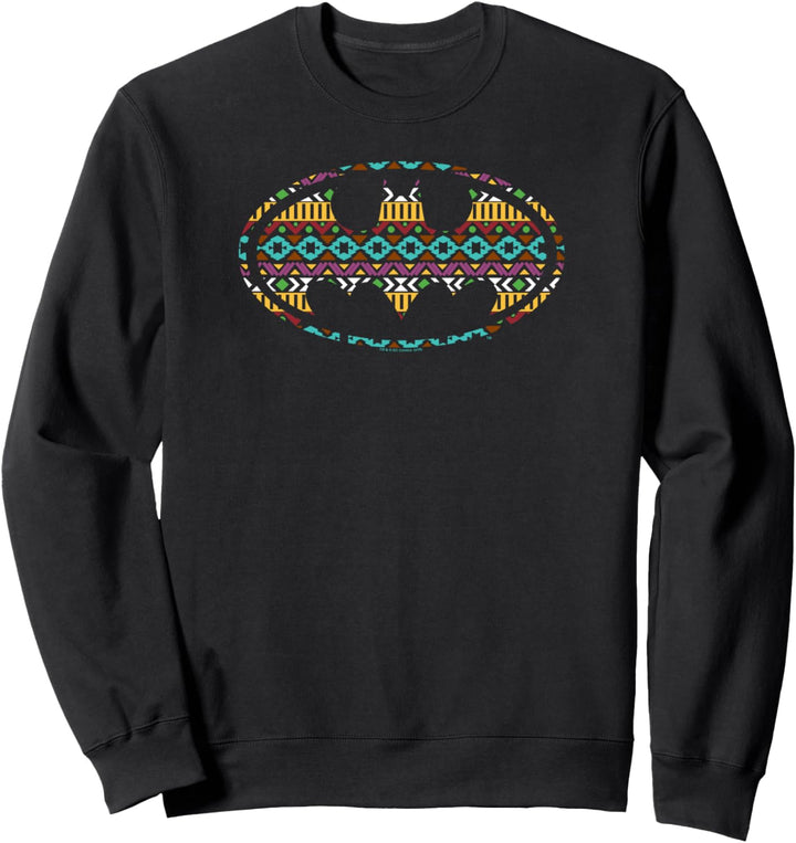 Batman Aztec Bat Logo Sweatshirt