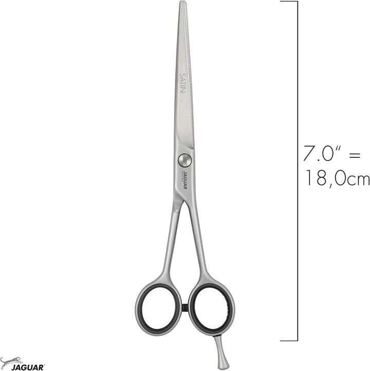 Jaguar 14562 White Line Satin, 7 Zoll, 1er Pack, (1x 1 Stück), 7 Zoll