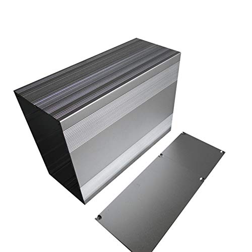 BE-TOOL Instrumentenkasten, Aluminium, 85 x 145 x 250 mm, Elektronikgehäuse, für Leiterplatten, DIY
