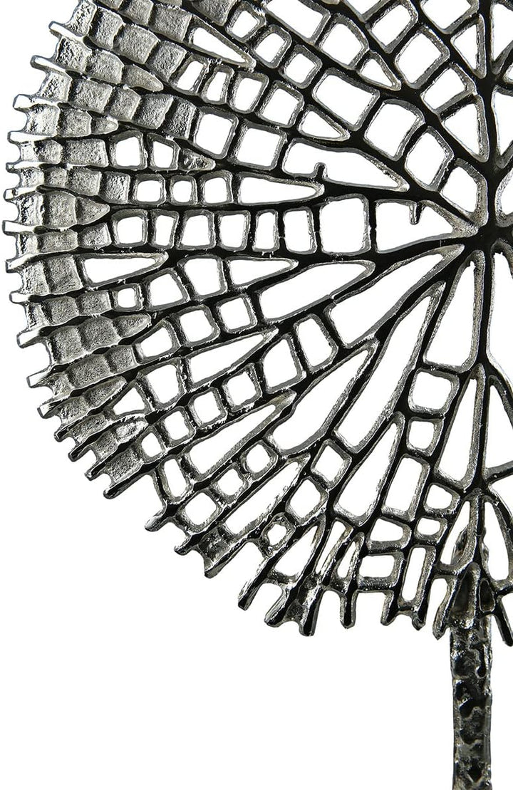 GILDE Deko Skulptur Baum Tree - Aluminium - silberfarben - Deko Wohnzimmer - Höhe 53 cm, 60141 Höhe