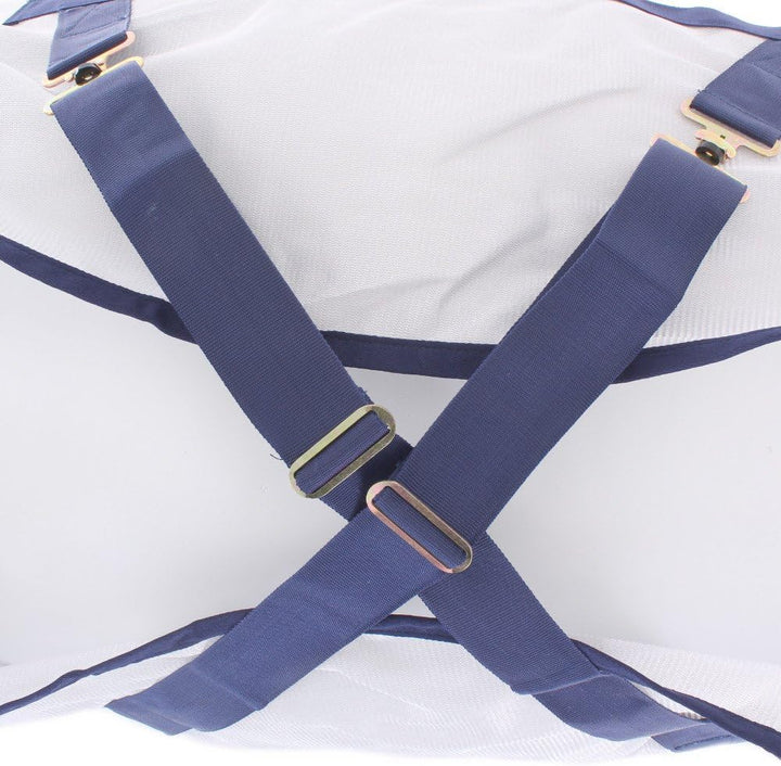 Bucas Freedom Fliegendecke Full Neck silvergrey 120cm, silvergrey 120cm