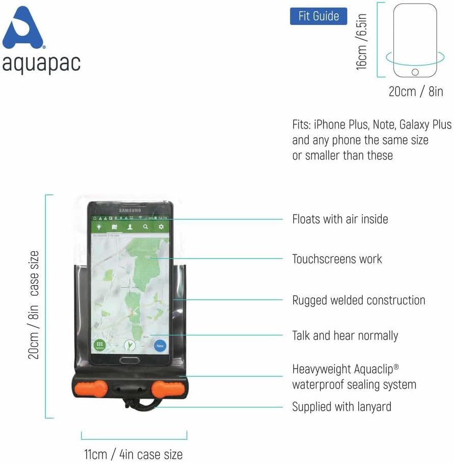 Aquapac Smartphone-Hülle Aquasac Grün / Gelb, Grün / Gelb