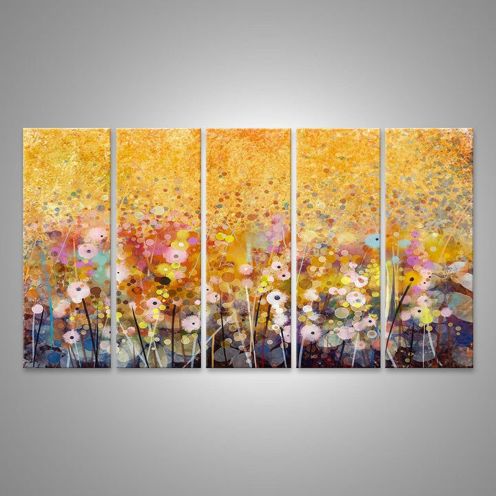 islandburner Bild auf Leinwand Aquarell Rote Mohnblumen Bilder Wandbilder Poster Leinwand 160x80cm -
