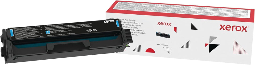 Xerox C230 / C235 Cyan High Capacity Toner Cartridge (2,500 Pages), blau