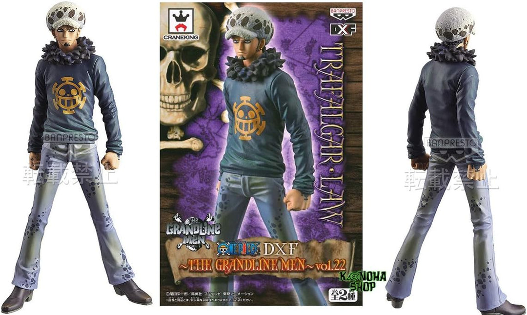 Banpresto One Piece Figure Trafalgar Law Grandline Men 22 ALTA 16 CM