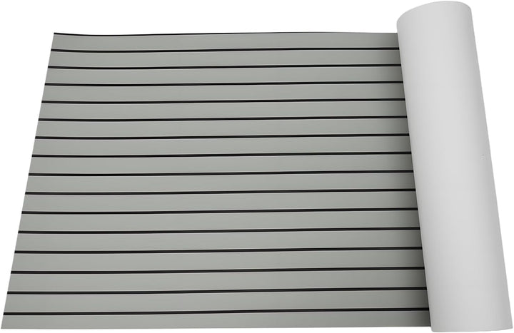 BJTDLLX Eva Schaum Teak Decking Boots Bodenbelag Selbstklebend rutschfeste Matten Blatt Bootsfussbod