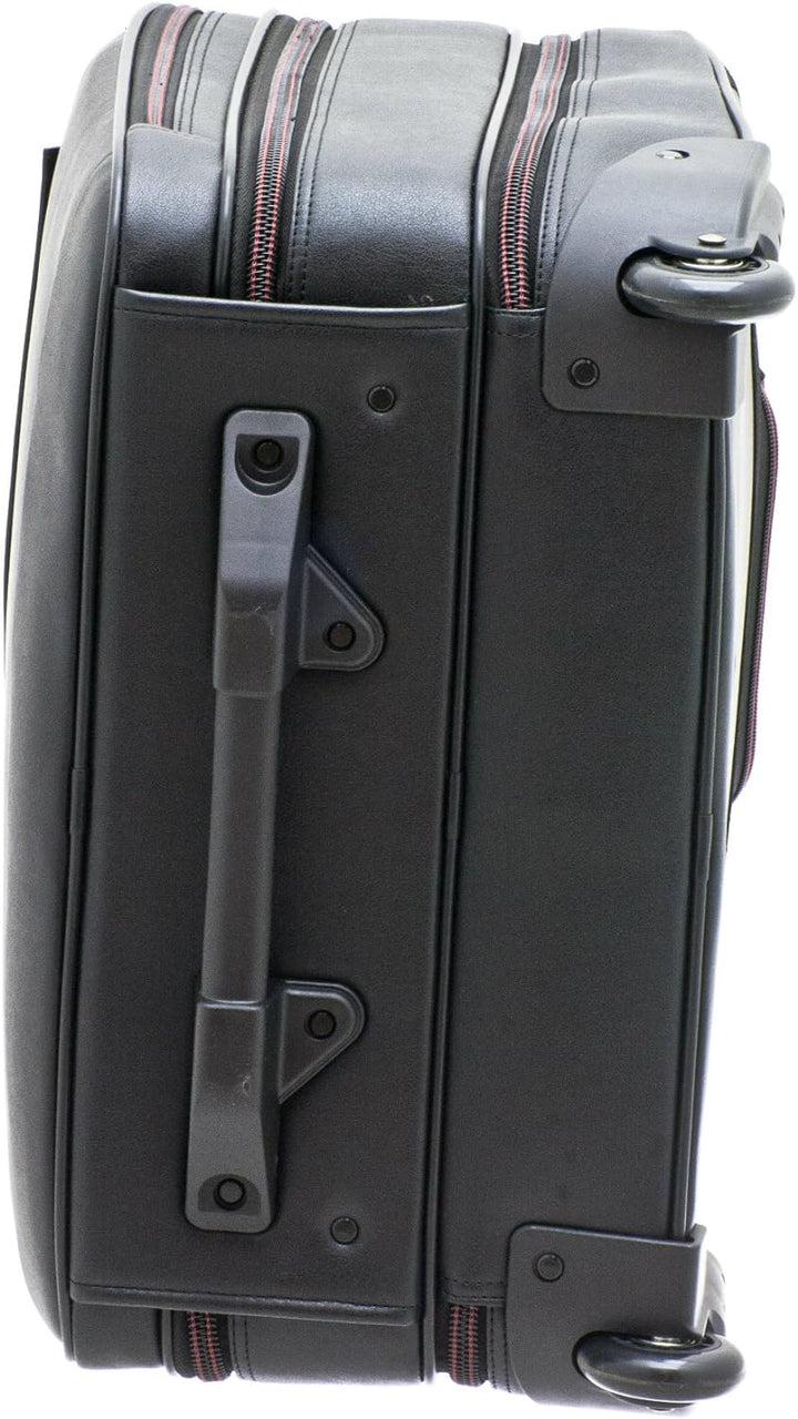 Bowatex Pilotenkoffer Trolley Aktenkoffer Akten Laptop Tasche 46 cm Schwarz