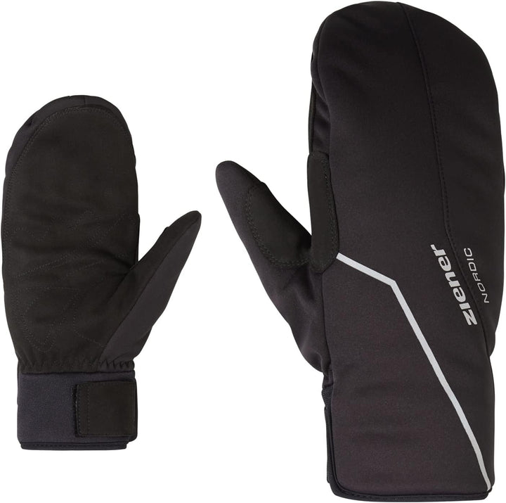 Ziener Herren Ultimono Langlauf/Nordic/Crosscountry-Handschuhe | Winddicht, Primaloft, Soft-Shell, S