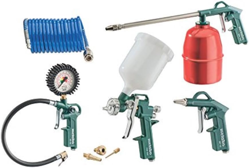 Metabo Druckluft-Werkzeugsets LPZ 7 Set (601586000) Karton, : , : , :