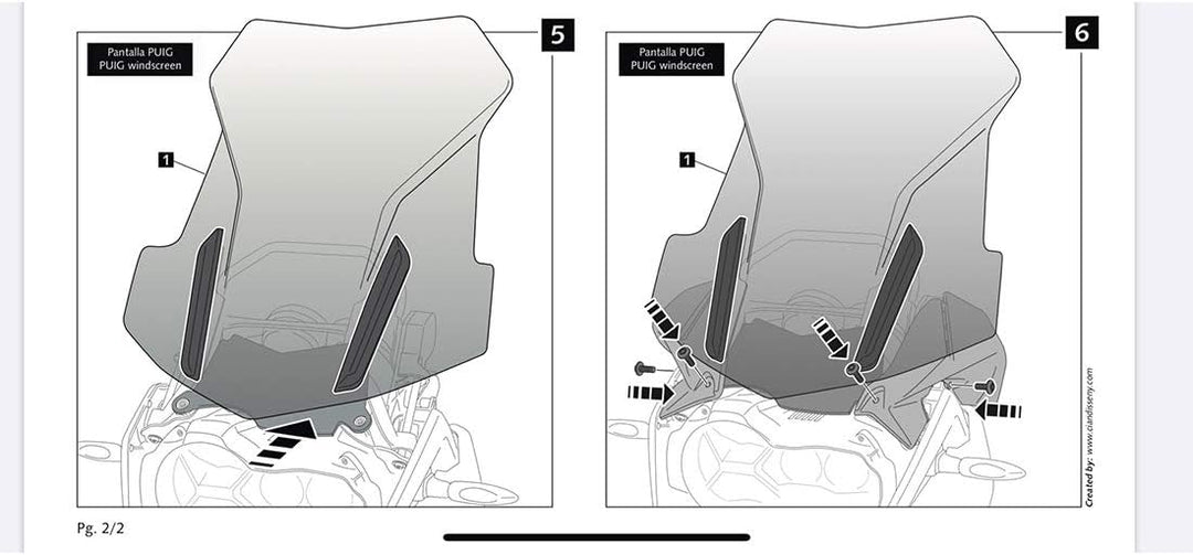 Motorrad Windschutzscheibe Windabweiser Für R1200GS LC 13-18 / R1200 GS LC ADV 14-18 / R1250GS 18-19