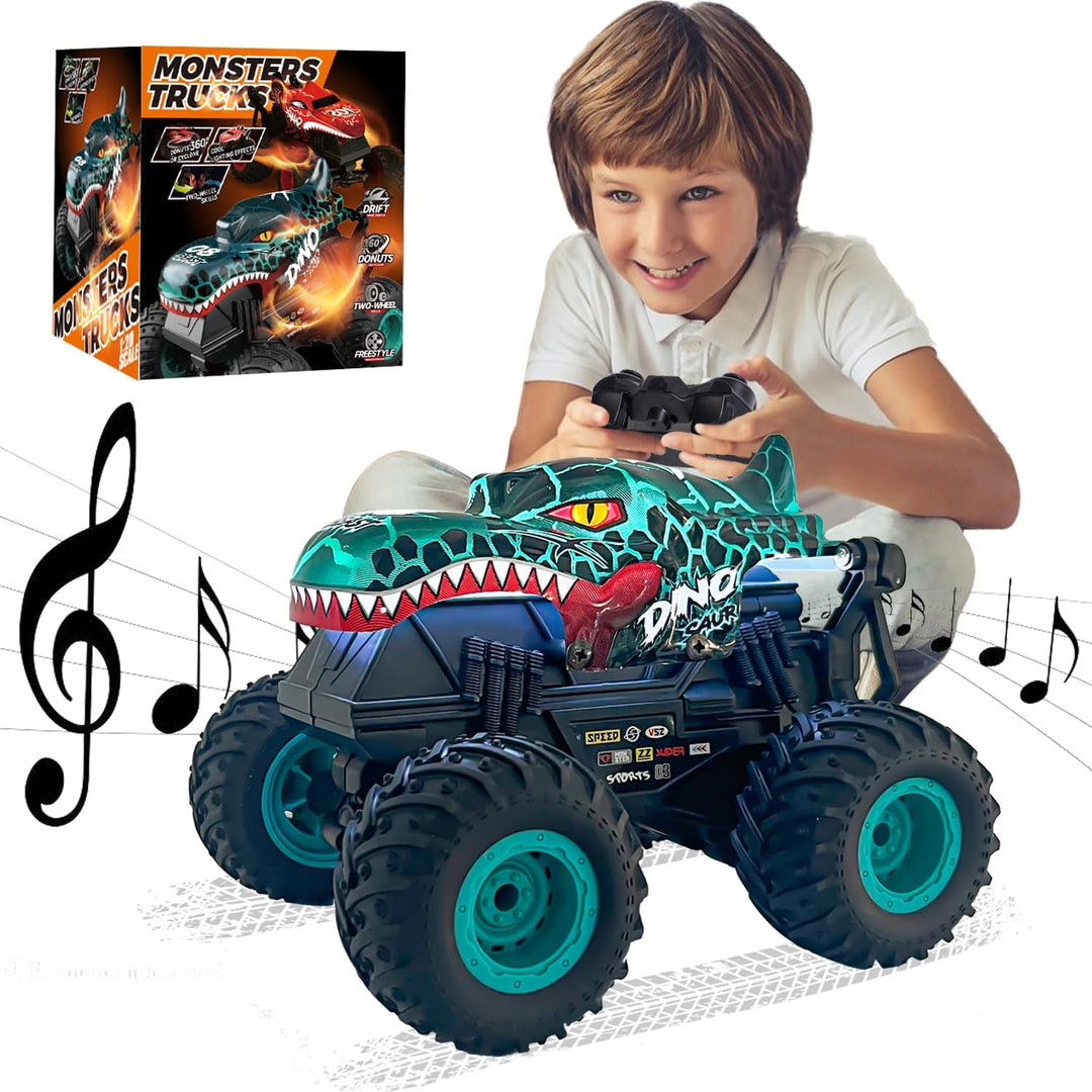Ferngesteuertes Auto, 2,4GHz 20 km/h RC Monstertruck, 1:20 Ferngesteuerter Monster Truck mit Aufrech