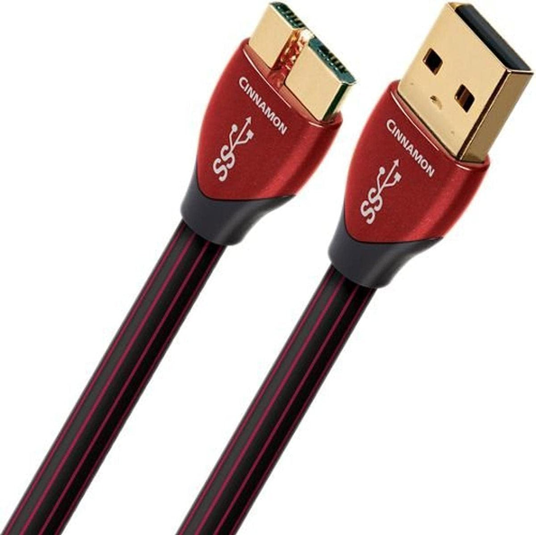 AudioQuest 0,75 m Cinnamon Micro-USB 3.0 USB-Kabel 0,75 m USB A Micro-USB B schwarz – USB-Kabel (0,7