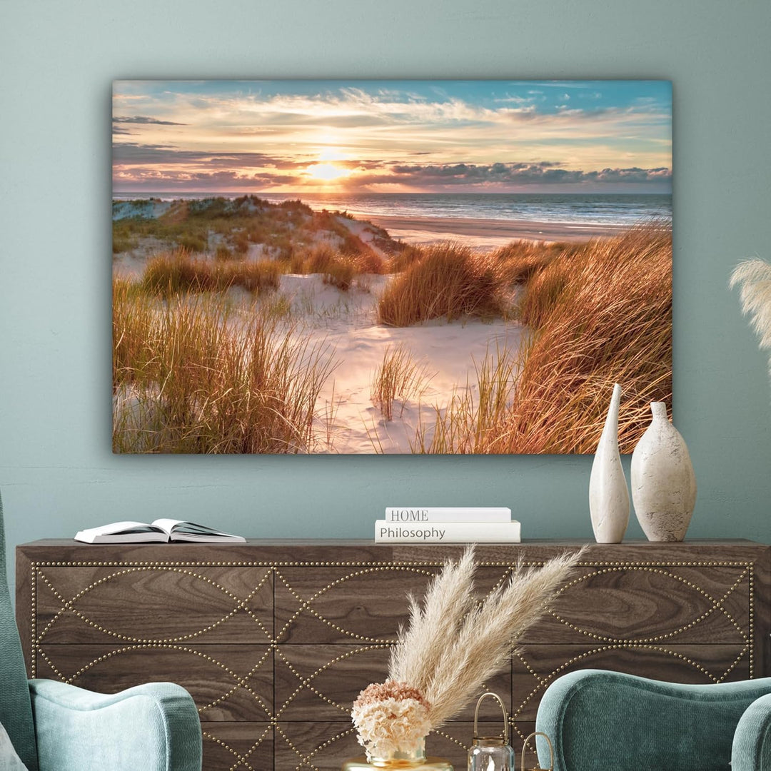 MuchoWow© Leinwandbild Gross 120x80 cm XXL Dekoration Wohnzimmer Bilder Aufhängen Wall Decoration Li