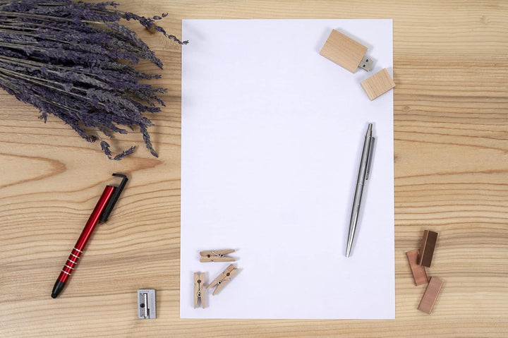 OFITURIA Mehrzweckpapier für Drucker, A4, 80 g/m². (2500 Hojas - 1 Caja) weiss, weiss