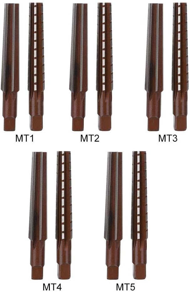 2 stücke Reibahlen Gesetzt Kohlenstoffstahl Metric Zylinderschaft Hand Reibahle Fein Morsekegel Reib