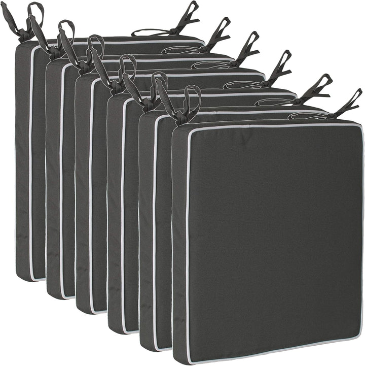 Brandsseller Outdoor Sitzkissen Kissen Dekokissen - Schmutz- und Wasserabweisend - 220 gr. Füllung -