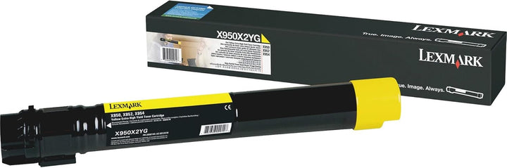 Lexmark X950X2YG X950, X952, X954 Tonerkartusche Extra Hohekapazität, gelb