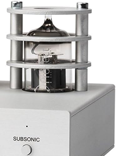 Pro-Ject Tube Box S2, High End Röhren Phono-Vorverstärker (Silber), Silber