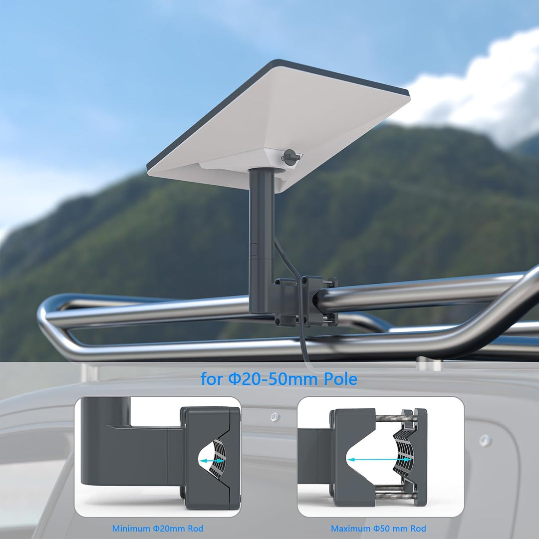 TIUIHU Starlink mini RV Leiterhalterung,Aluminiumlegierung Starlink RV Zubehör mit Installationsbere