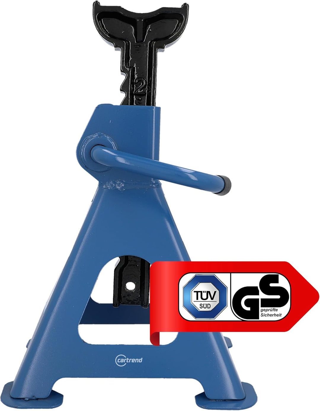 Unitec 10889 3000 kg für PKW höhenverstellbar Unterstellbock Profi 3 Tonnen in blau Sicherheitsböcke