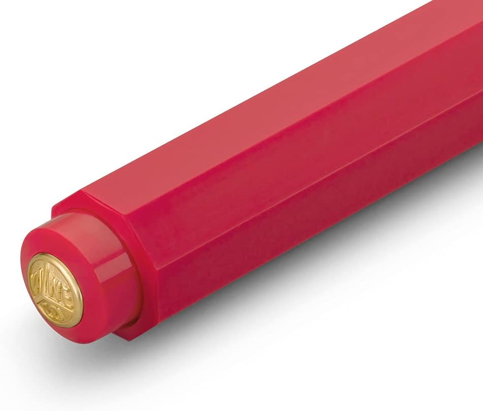 Kaweco 10001151 Classic Sport Red I Business Kuli aus hochwertigem Kunststoff I 12g leichter Edel Ku
