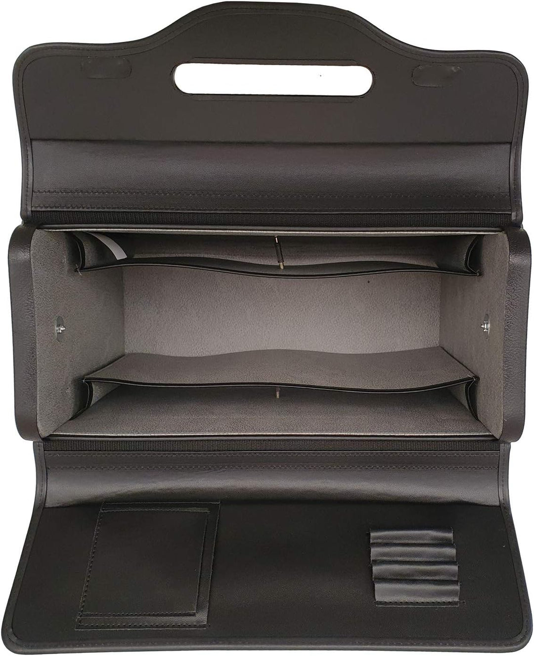 Bowatex Aktenkoffer Pilotenkoffer mit Umhängegurt Dokumenten Koffer 46 cm
