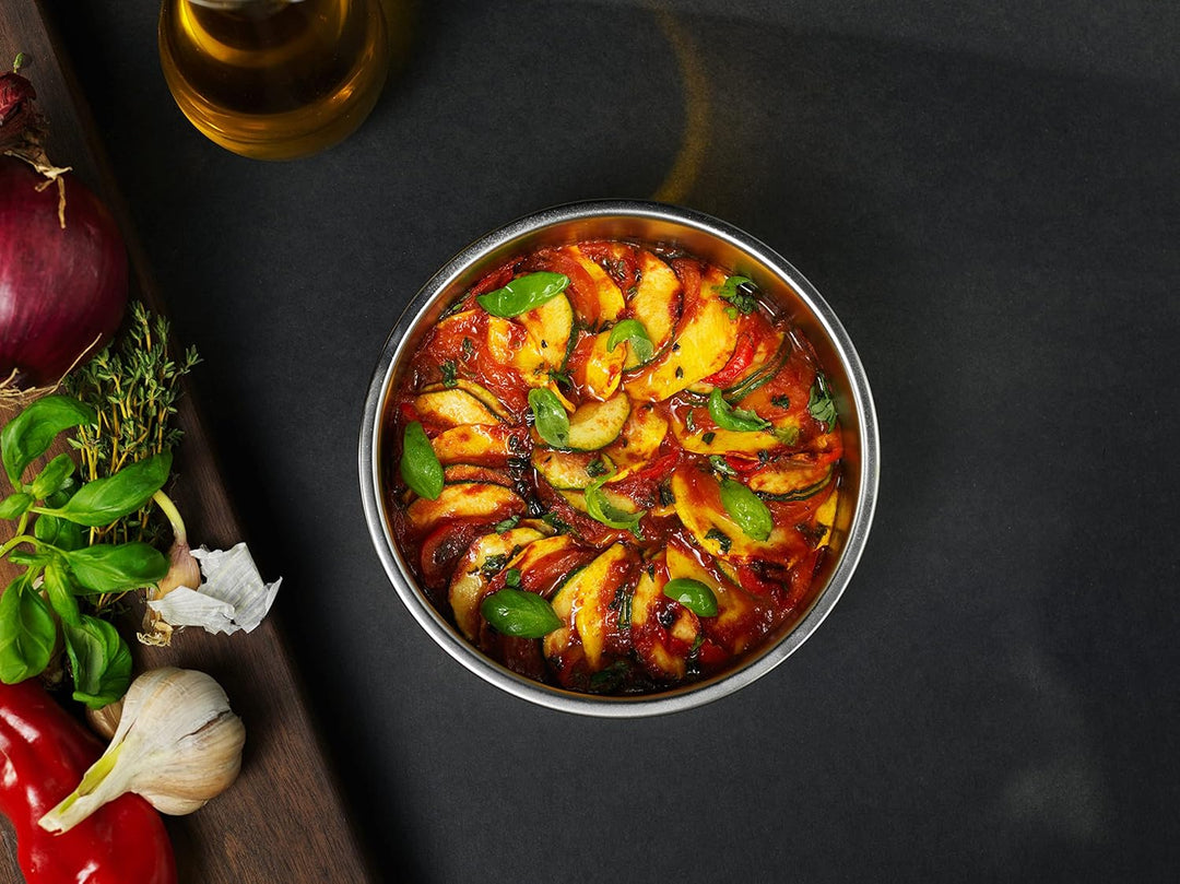 AEG AAFEK1 Erweiterungsset für Heissluftfritteuse AF6 (Mehrzweckform, Grillrost, Gemüsespiralschneid