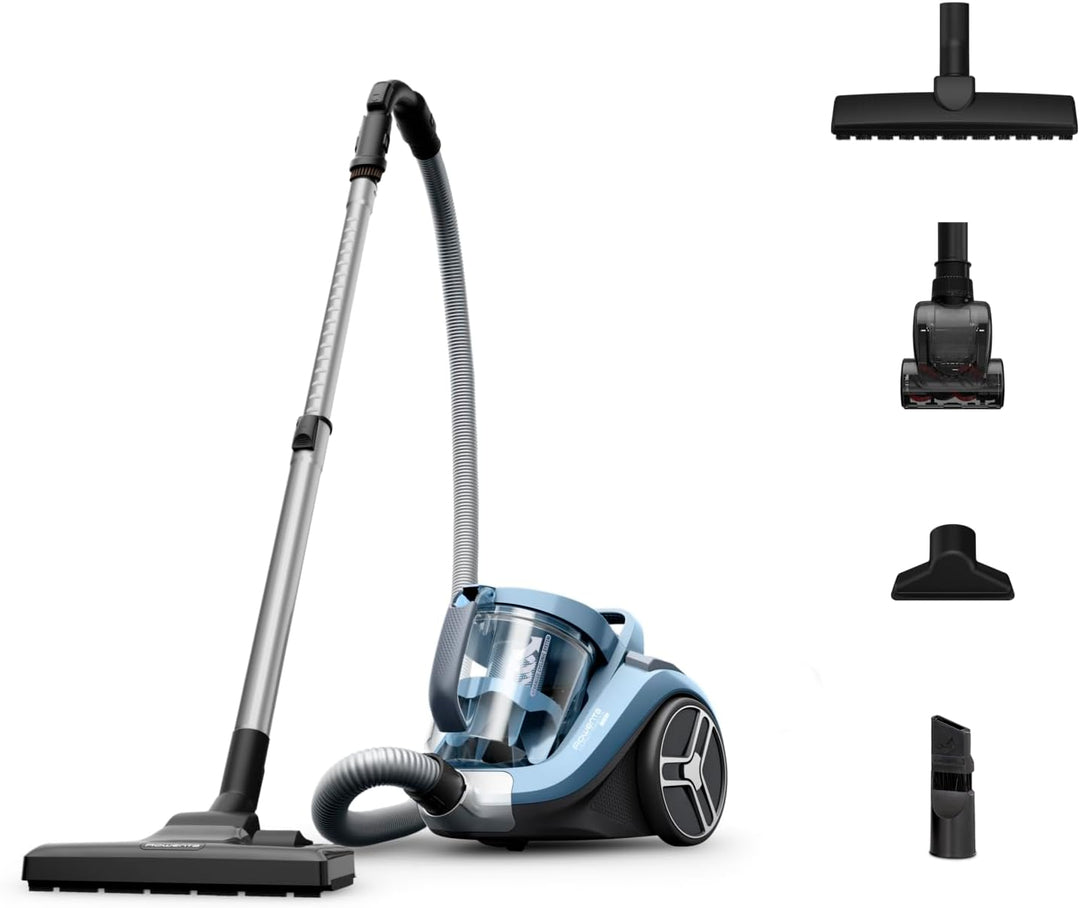 Rowenta RO4871 beutelloser Bodenstaubsauger Compact Power XXL | 550 Watt | 2,5L Staubvolumen | Kompa