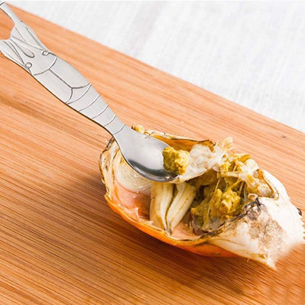 6 Stück Meeresfrüchte-Werkzeuge Edelstahl Meeresfrüchte-Werkzeug-Sets, mit Aufbewahrungsbox, 2 Stück