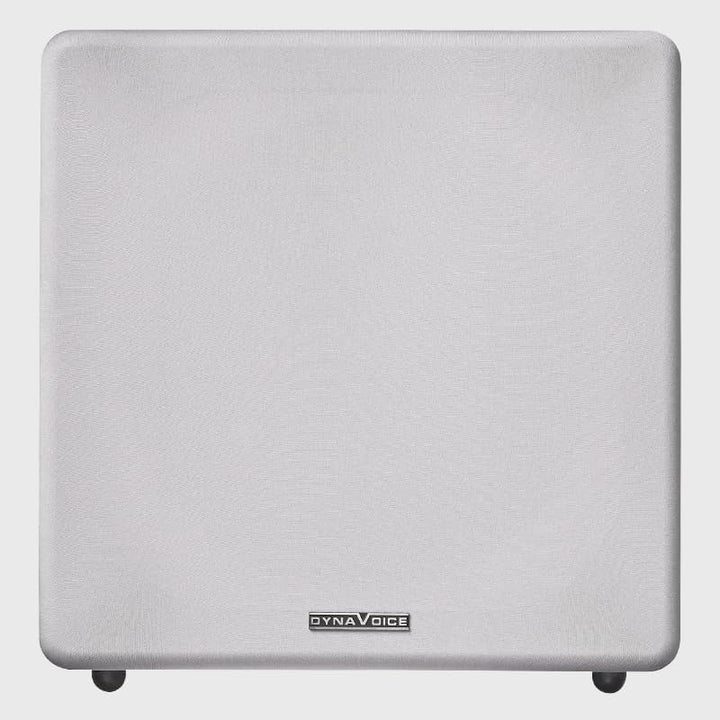 DYNAVOICE - Aktiver Subwoofer 8".Ref: Challenger Sub-8, Weiss