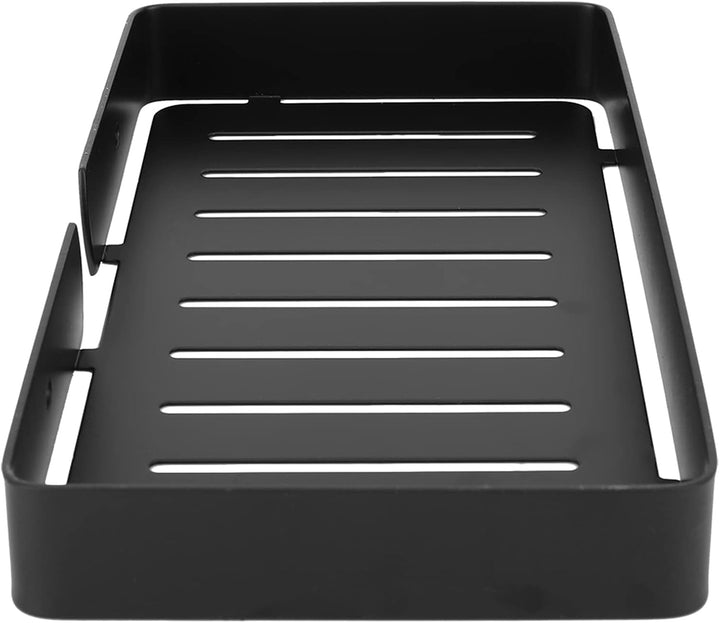 Bad-Regal-Lagerung, Wandhalterung Edelstahl Halter Abflussregal Regal, Combo Organizer Korb für Bad