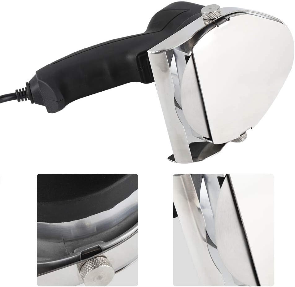 GOTOTOP 220 V elektrisches Grillmesser 80 W elektrischer Grillschneider – Edelstahlklinge – ergonomi