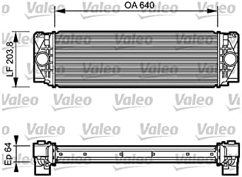 VALEO Turbokühler Ladeluftkühler 818732