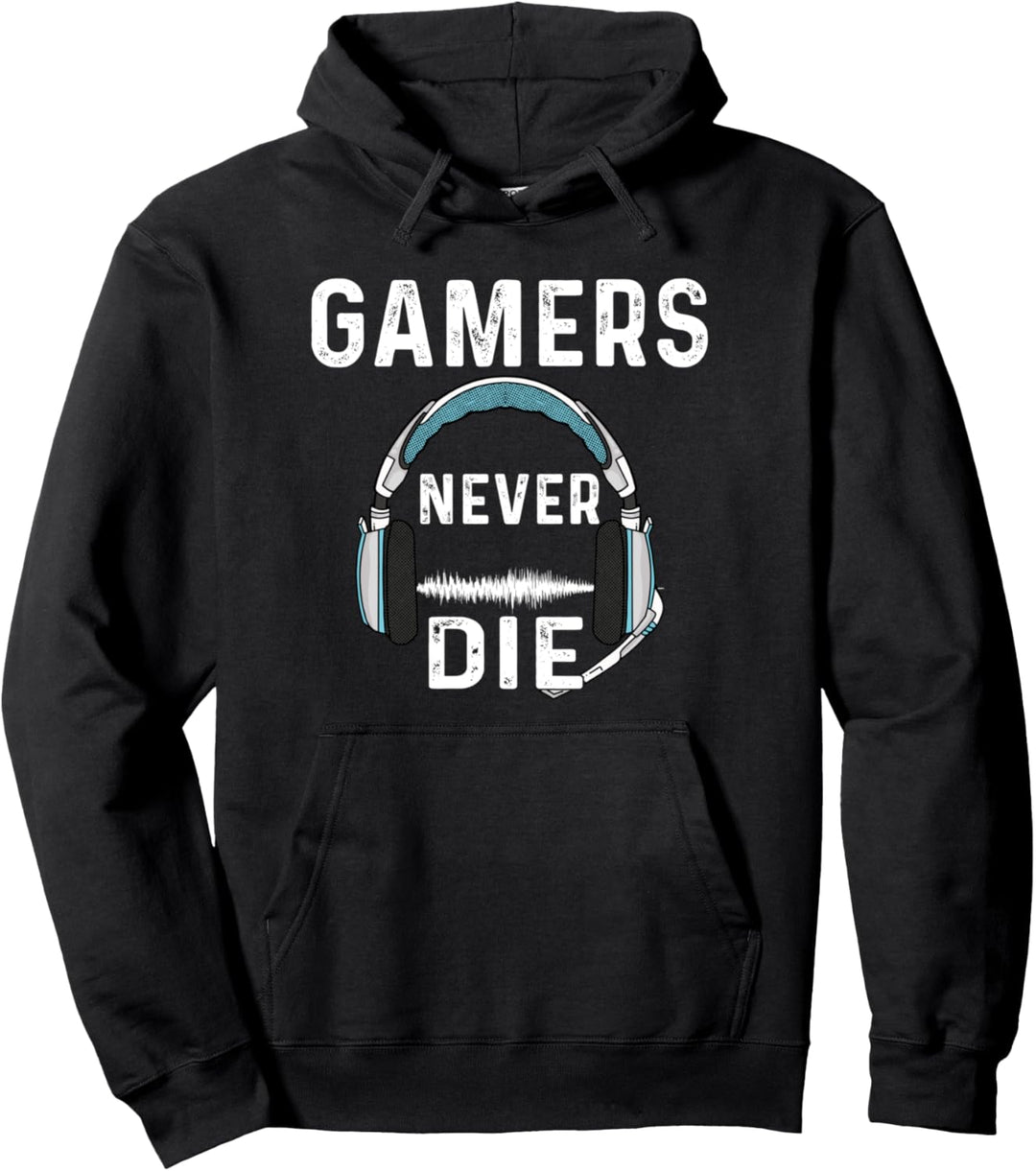 Headset Gamer, Gaming Motivation Video Gamer Geschenk Pullover Hoodie