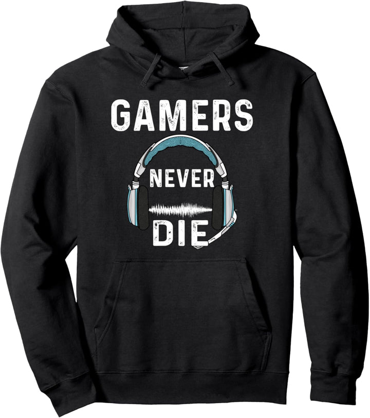 Headset Gamer, Gaming Motivation Video Gamer Geschenk Pullover Hoodie