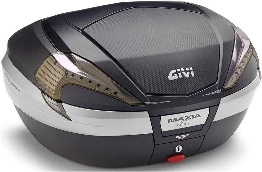 Givi V56NNT Maxia 4 Tech Monokey Topcase in Carbon Optik und Transparenten Reflektoren Single, Singl