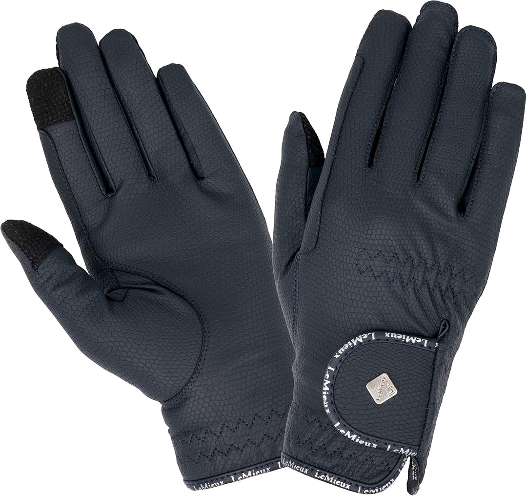 LeMieux Pro Touch Classic Riding Gloves Black Handschuhe Kinder S Schwarz, S Schwarz