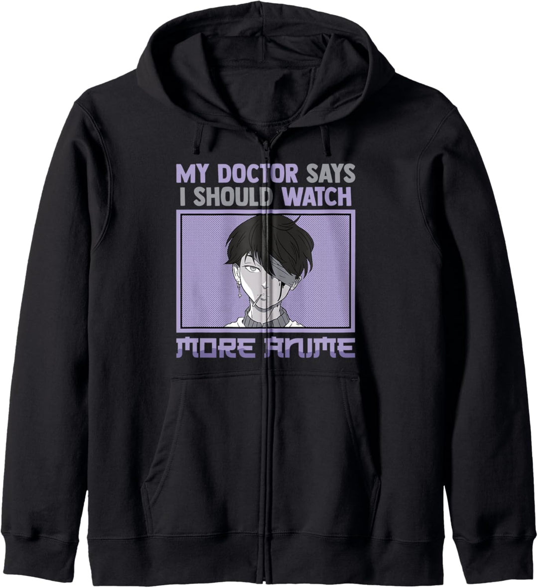 Kawaii Otaku - My Doctor Says I Should Watch More Anime Kapuzenjacke