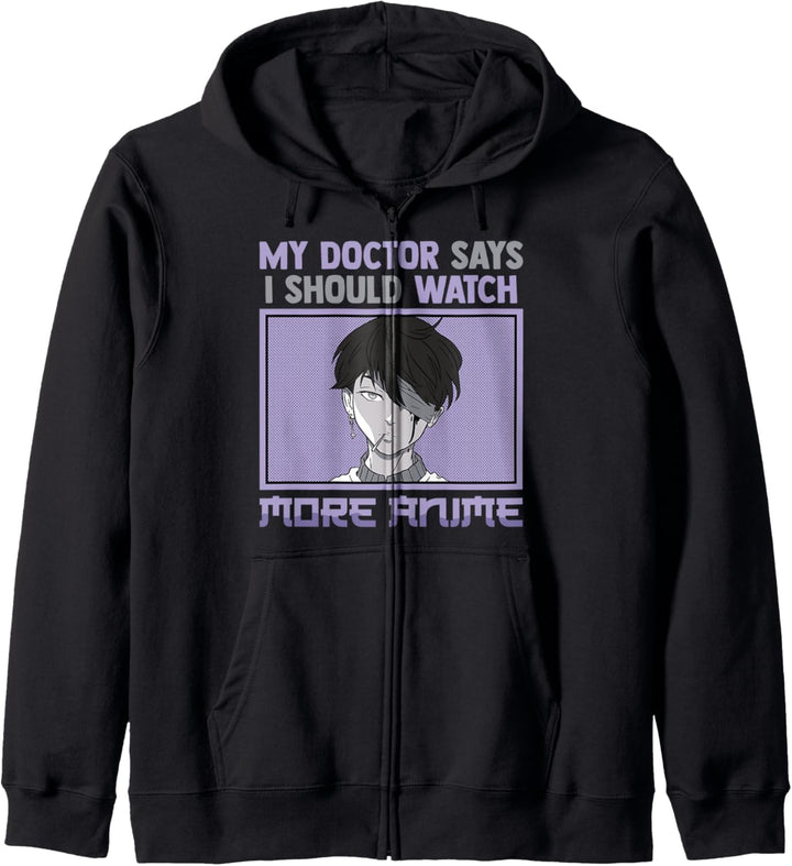 Kawaii Otaku - My Doctor Says I Should Watch More Anime Kapuzenjacke