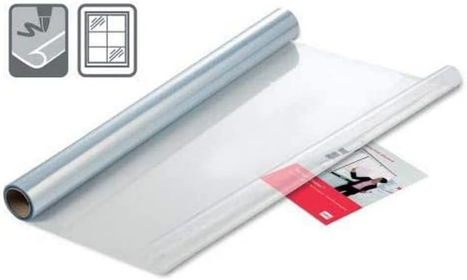 Nobo Tafel-Folien, Statisch Haftend, Trocken abwischbar und Abnehmbar, 800 x 600 mm, 25 Stück, Trans
