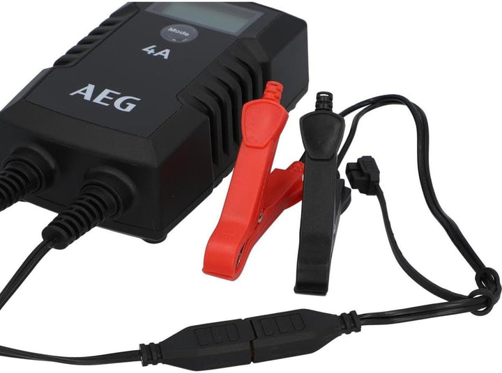 AEG Automotive 10616 Mikroprozessor-Ladegerät für Auto Batterie LD 4.0, 4 Ampere für 6/12 V, 7-HF La