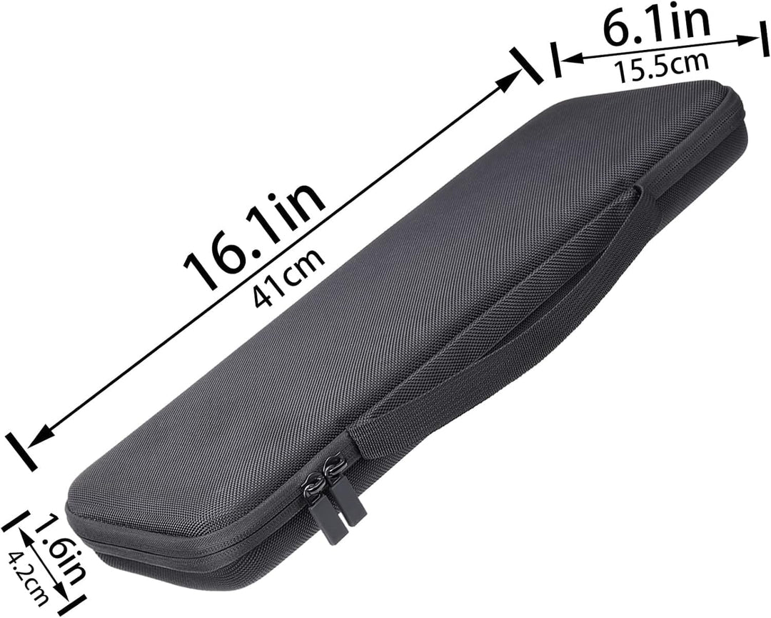 co2CREA Hart Schutz Hülle Etui Tasche für Logitech MX Mechanical Mini Kabellose Tastatur und Anywher