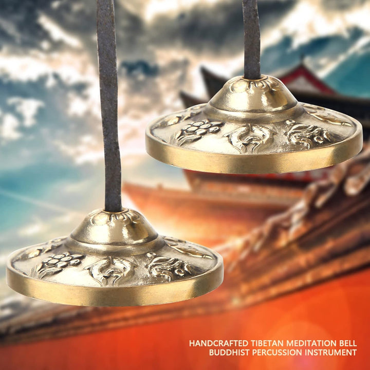 Qcwwy Tibetische Glocke, Buddhistische Percussion-Instrumente, Tibetisch-buddhistisches Glockenspiel