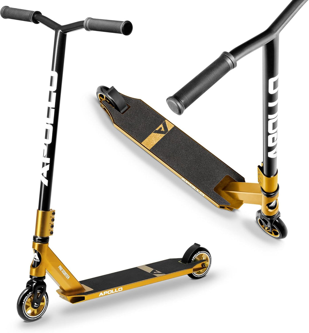 Apollo Stunt Scooter - Star Pro, eloxierter Profi Stuntroller, Kinder Scooter mit ABEC 9 Kugellagern