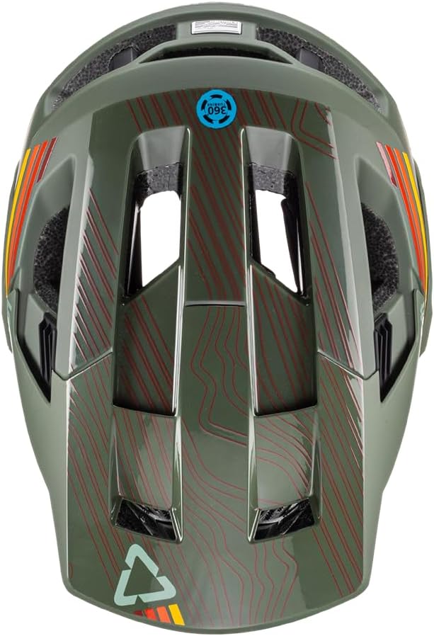 Leatt Unisex-Adult MTB Enduro 4.0 V23 Helmet S Pine, S Pine