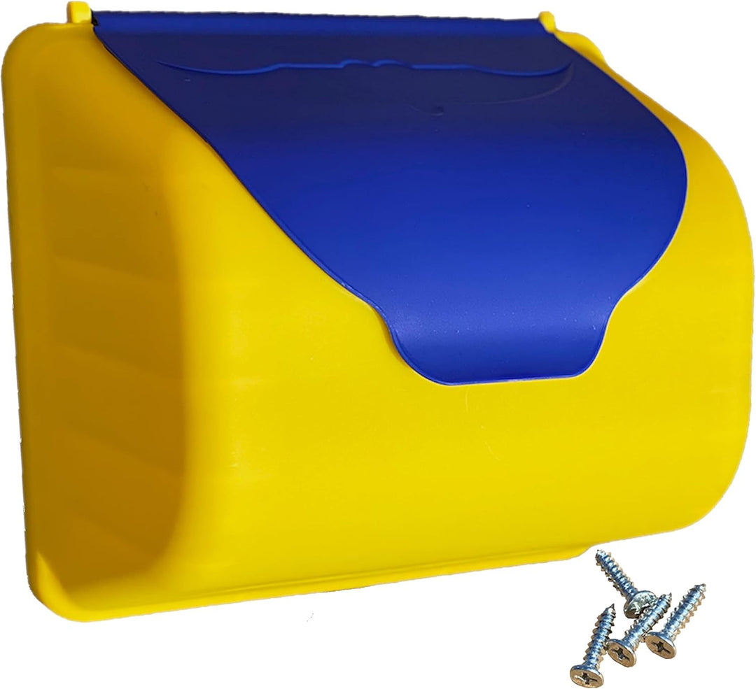 Kinder Briefkasten Auswahl grün, grau oder rot gelb, Zubehör für Kinderspielhaus, Baumhaus, Klettert