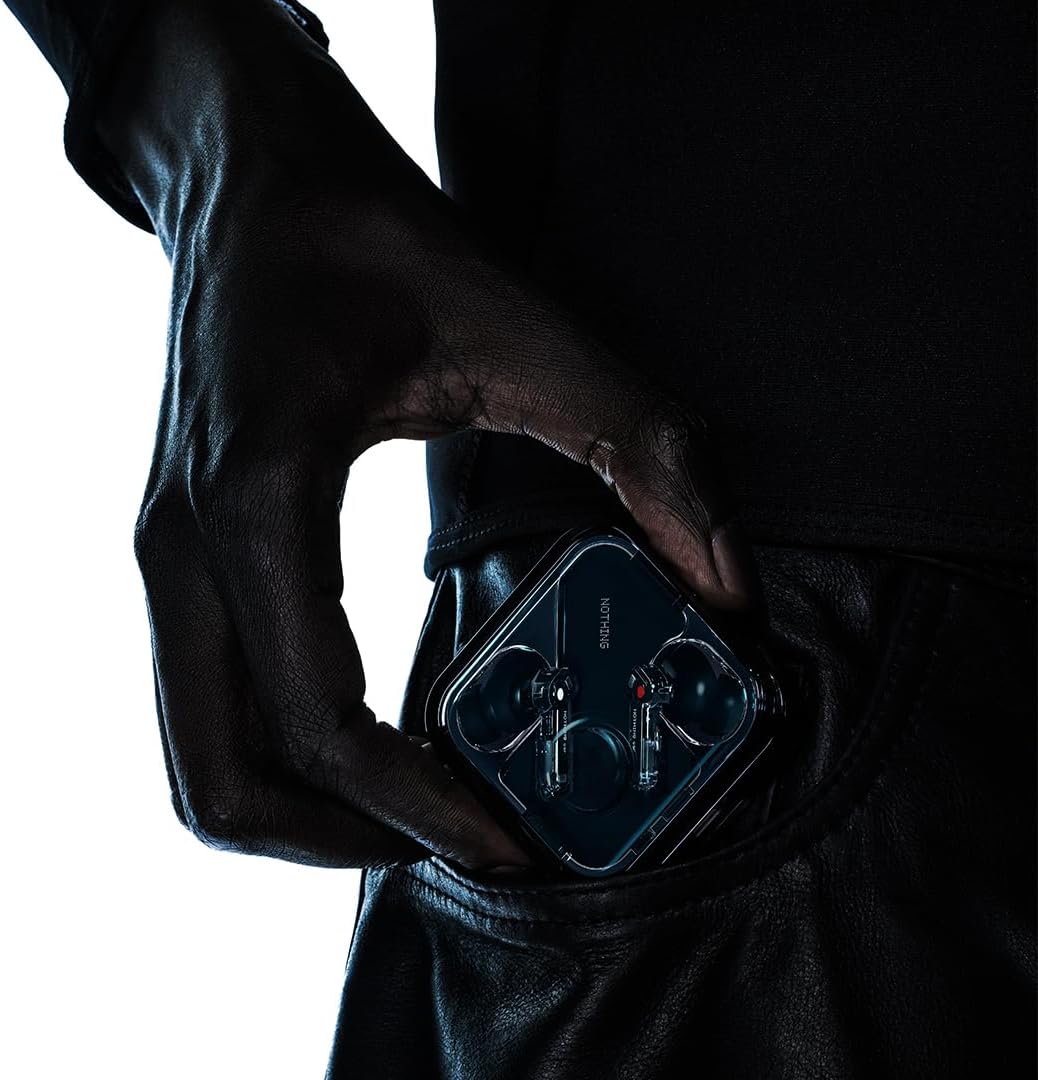 Nothing Ear kopfhörer kabellos Bluetooth mit ChatGPT-Integration, Hi-Res-Audio, Aktive Geräuschunter