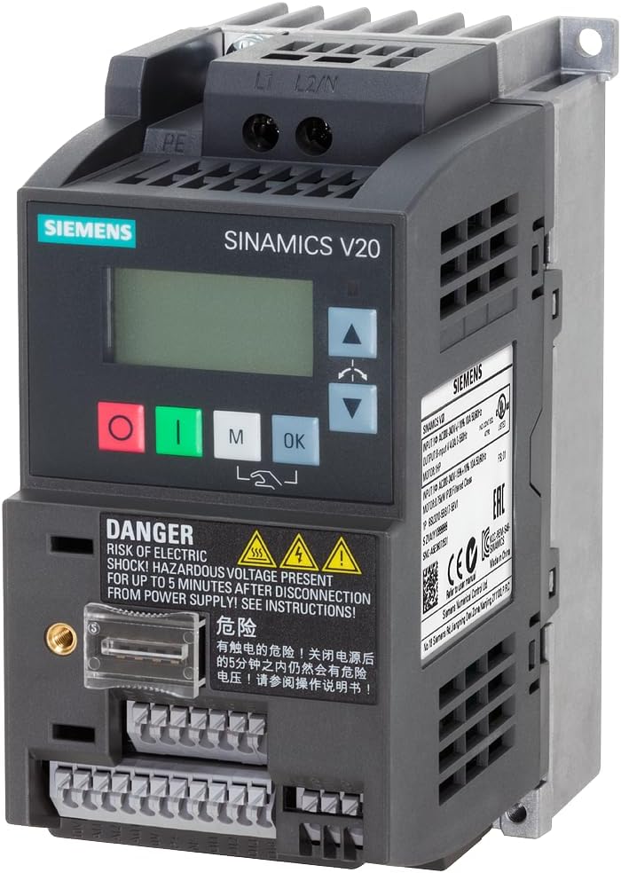 Siemens Basisumrichter 6SL3210-5BB15-5BV1 0.55kW 200 V, 240V