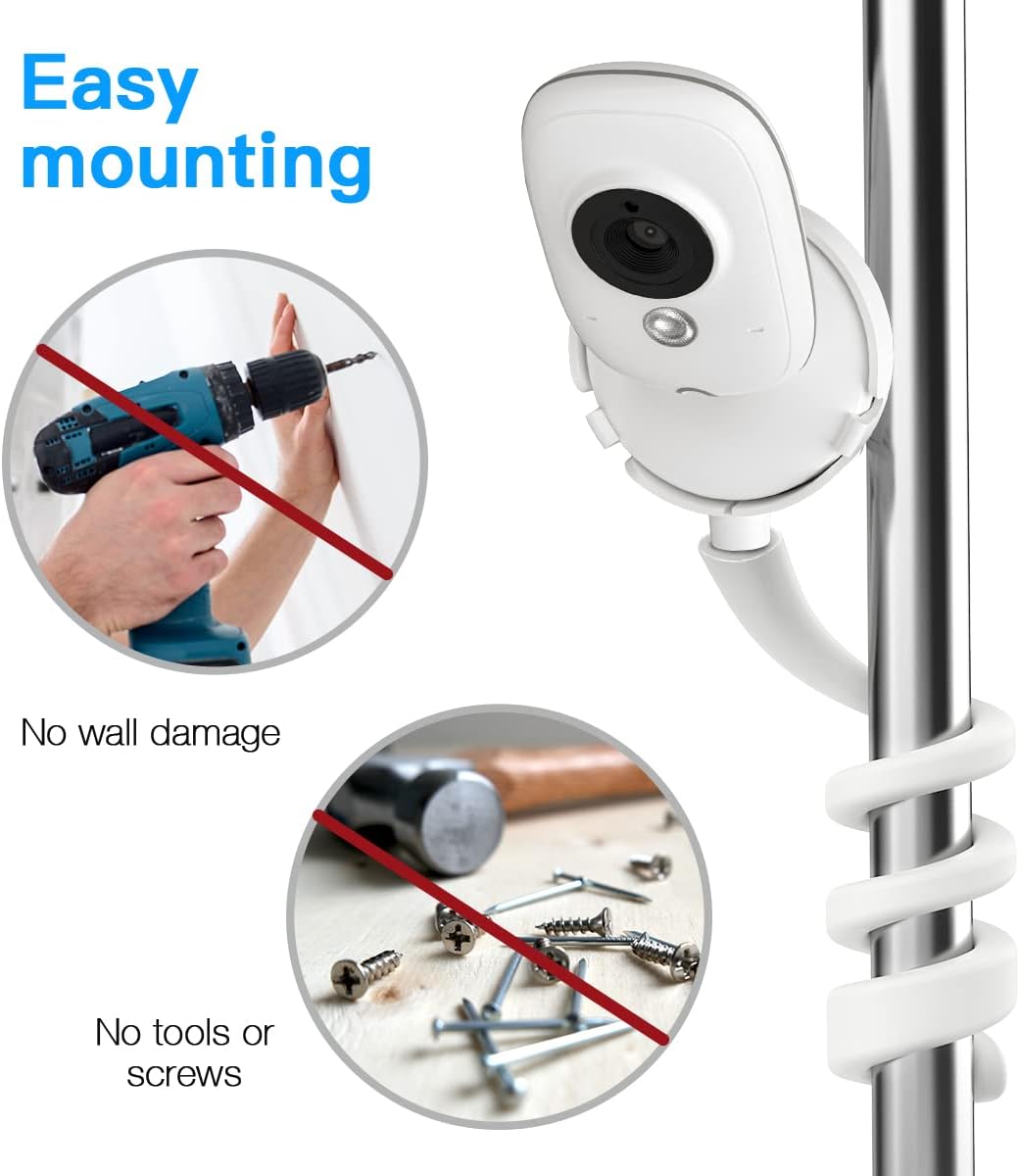 HOLACA Babyphone Halterung für 3,2'' BOIFUN/GHB/TakTark Babyphone mit Kamera 3,2'' Digital LCD Bilds