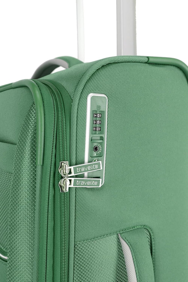 travelite Miigo 4 W Trolley S, Grün, grün, Talla única, Koffer